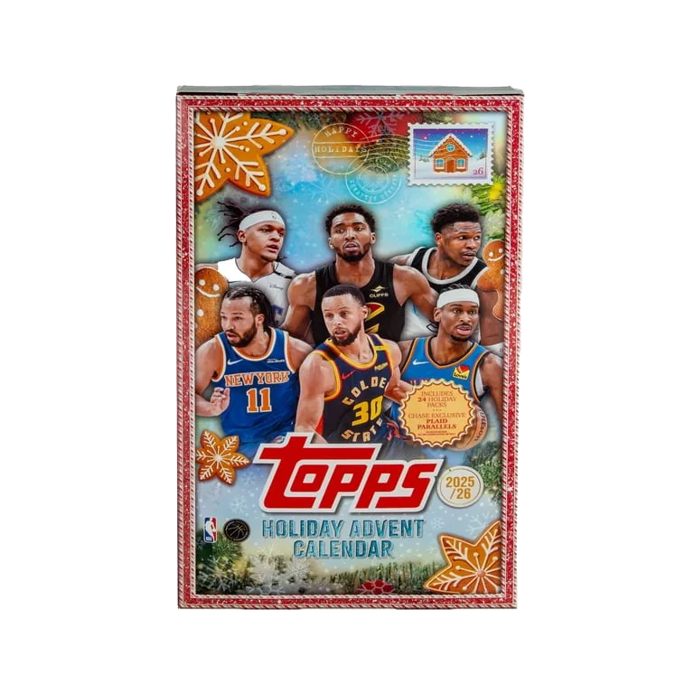 Topps Basketball NBA Holiday Basketball 2025/26 — Countdown Calendar