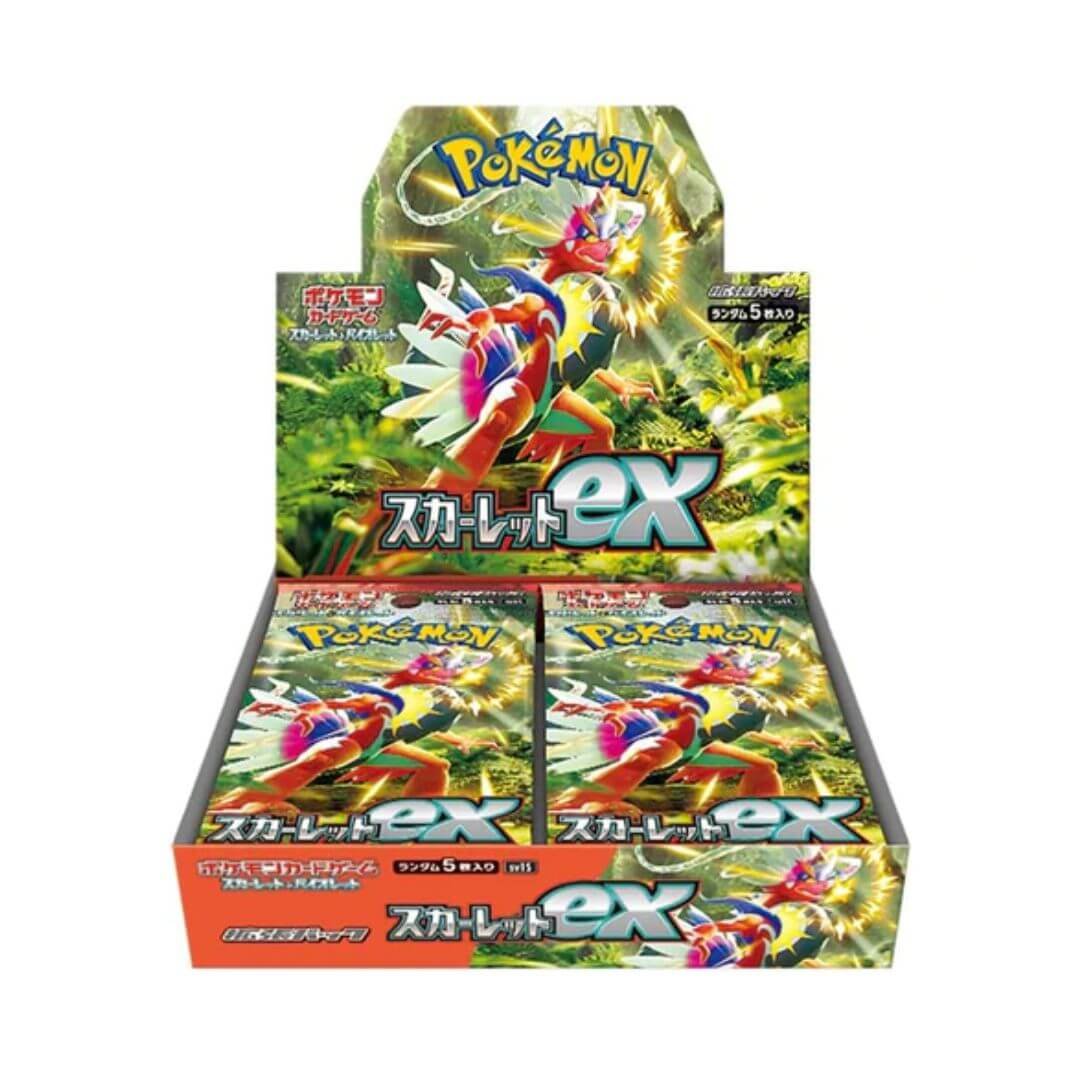 Pokémon Scarlet ex SV1S — Booster box · Japonês